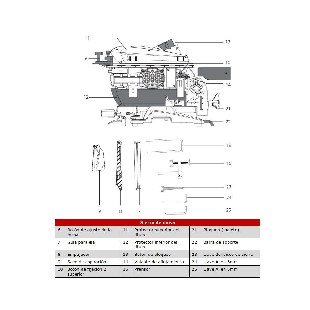 Ingletadora mesa superior / TK305 230V / Ingletadora - HOLZMANN Maschinen  GmbH