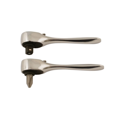 UYECOVE - Llave de carraca de 1/2 pulgadas, carraca de 1/2, mini llave de  carraca de 1/2, 72 dientes, cabeza de color Cr-Mo reversible de liberación