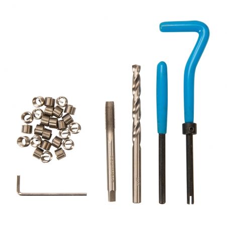Kit indicado para reparaciones en acero, hierro y aluminio.