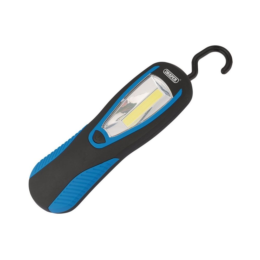 Lámpara de trabajo COB Led 3W - 200 Lum. | Base magnética - Azul