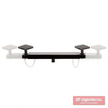 El soporte es extensible desde 700 hasta 1050 mm.