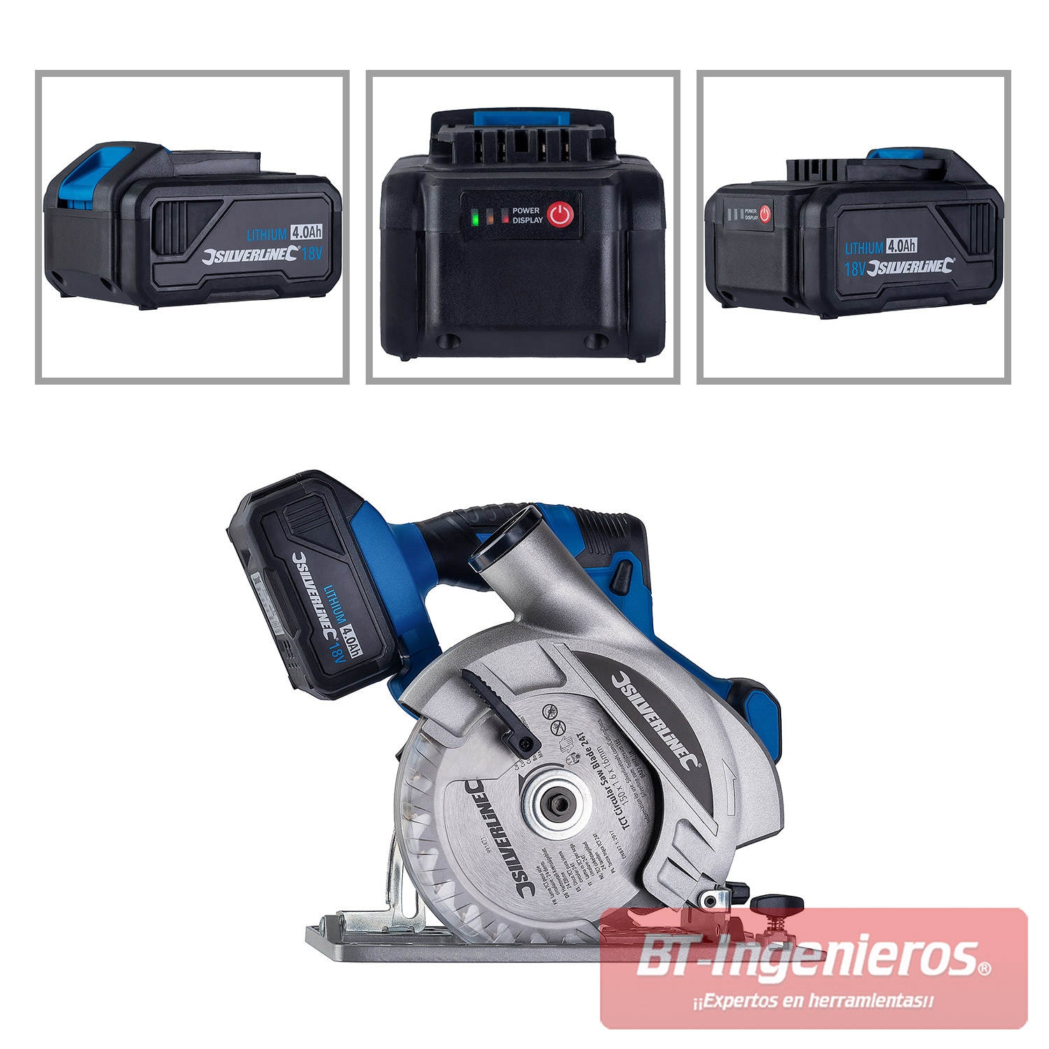 PACK - SIERRA DE CALAR + CARGADOR 20V + 1 BATERIA 4AH – INGCO España