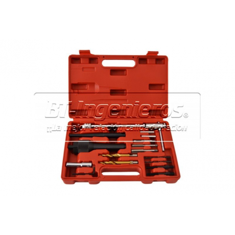 Kit extractor de calentadores rotos.16 Piezas