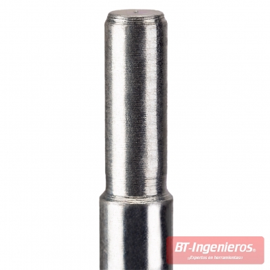 Vástago para taladro con diámetro de 6.6 mm.