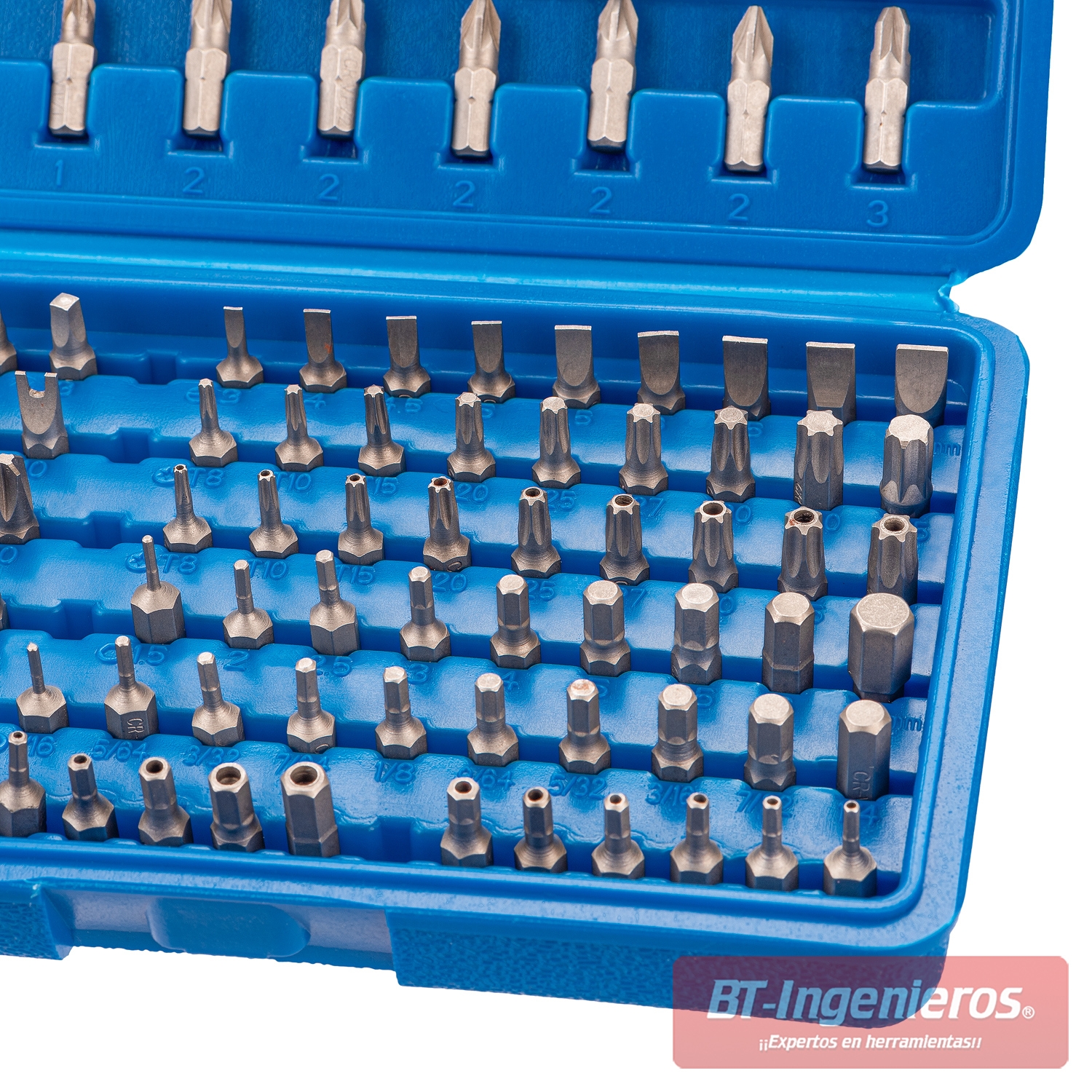 Juego De Puntas De Destornillador 100 Pzas Acero 5/16 Brilliant Tools con  Ofertas en Carrefour