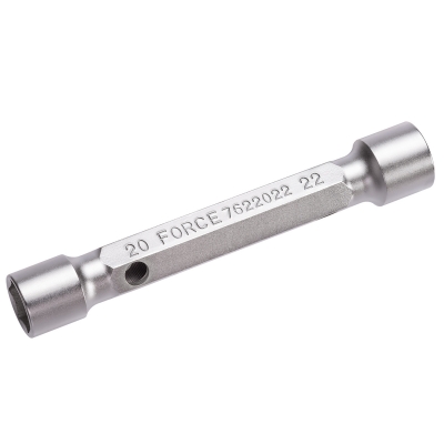 Llave de tubo FORCE Profesional 20 x 22 mm.