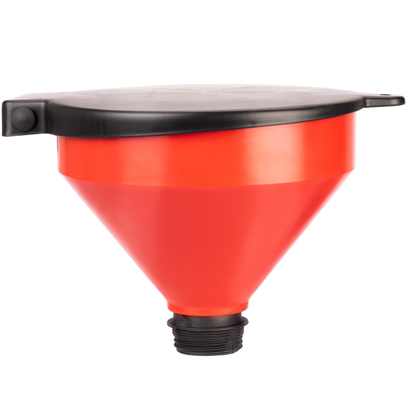 ▫ Embudo para barriles con rejilla para filtros de aceite ☑ Ø 250 mm.