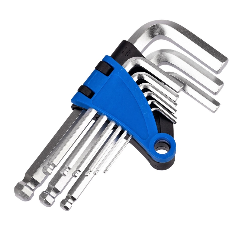 Llaves allen punta de bola. 9 piezas