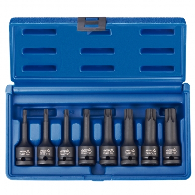 Puntas de impacto Torx. 8 Piezas. Profesional