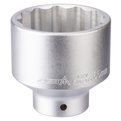 Llave de vaso de 65 mm. 3/4" de 12 caras