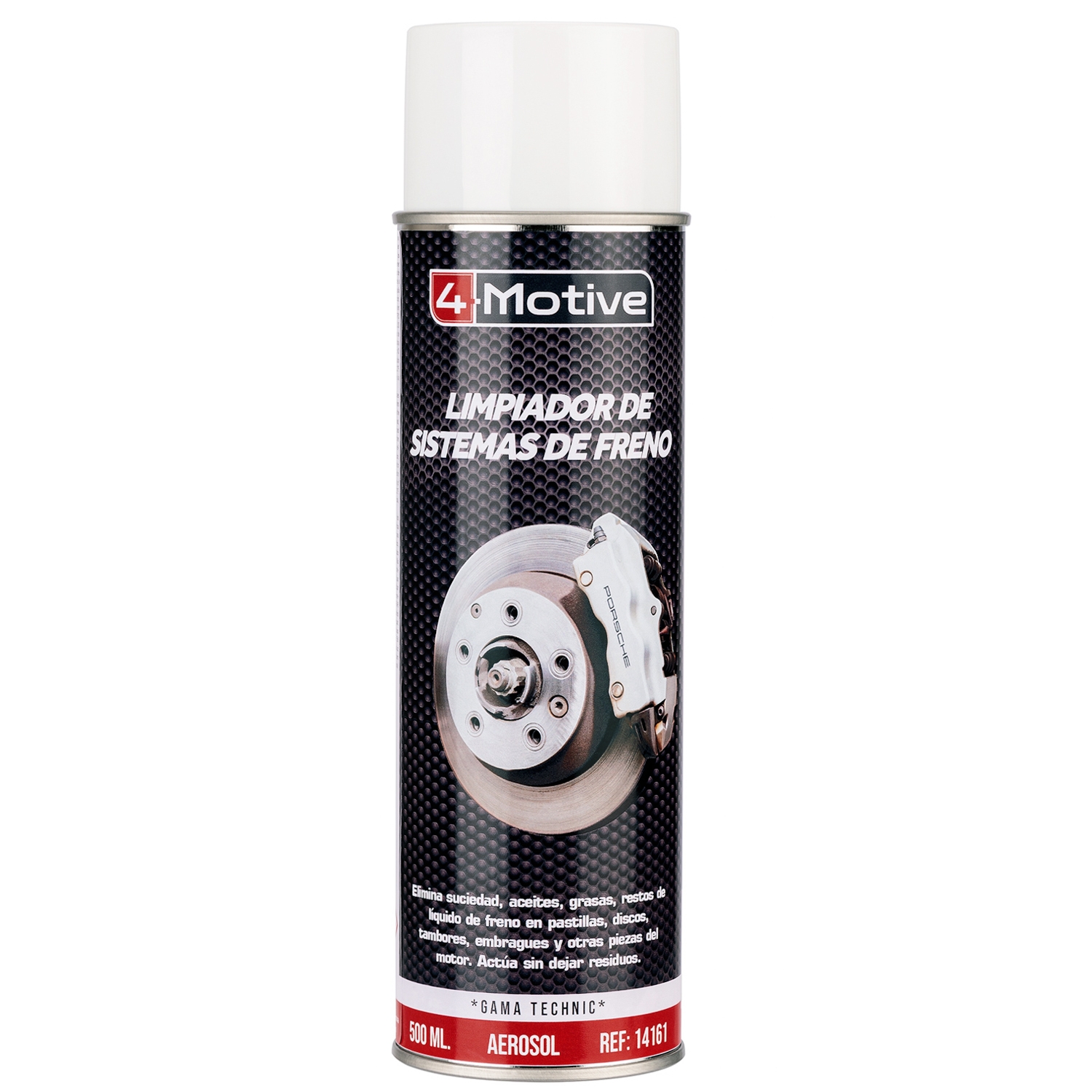 Limpiador desengrasante de frenos Spray 500ml.-Automastersincarnet.