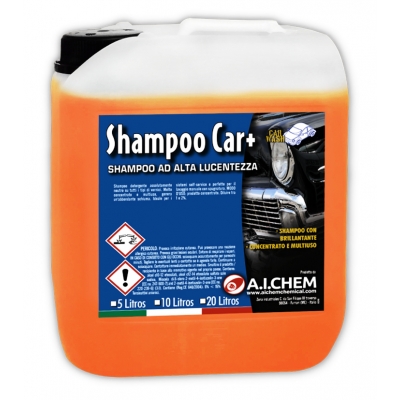 Champú para coche SG alto brillo. Garrafa de 5 Litros