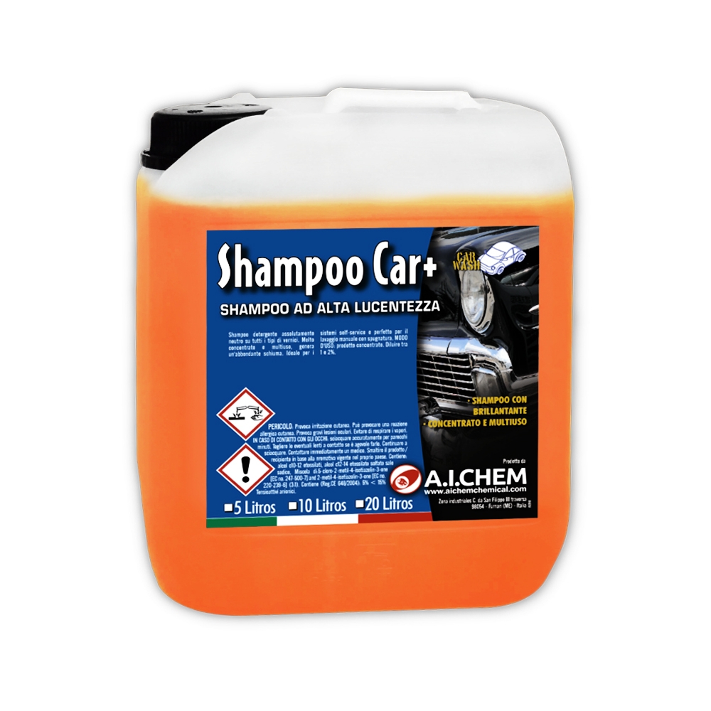 Champú para coche SG alto brillo ☑ Garrafa de 5 Litros