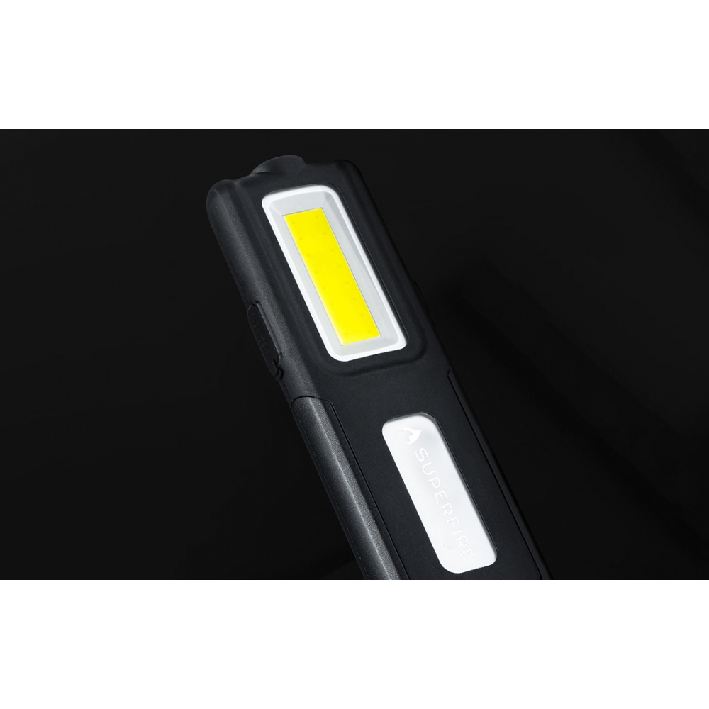 Linterna Taller LED Recargable, 4 Modos Lámpara de Inspección