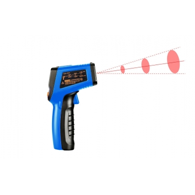 Termómetro por infrarrojos -50 ~ 400℃ (Láser)