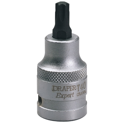 Punta Torx 40 con vaso de 1/2" Largo 55 mm - Draper Expert.