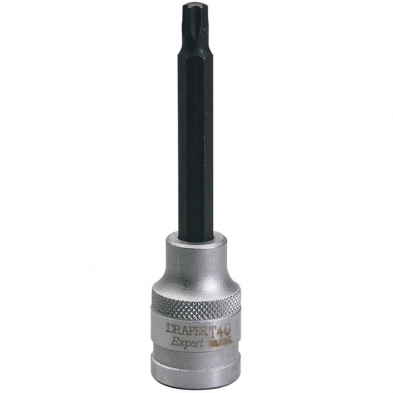 Punta Torx 40 con vaso de 1/2" Extralarga 100 mm - Draper Expert