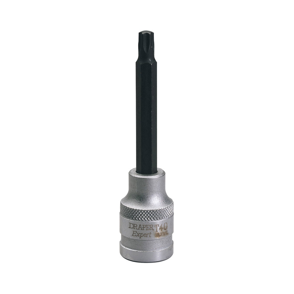 Punta Torx 40 con vaso de 1/2" Extralarga 100 mm - Draper Expert