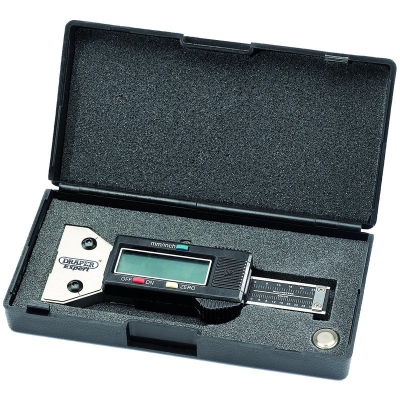 Profundímetro de neumáticos digital de acero inoxidable con rango de medición de 0 a 25 Mm.