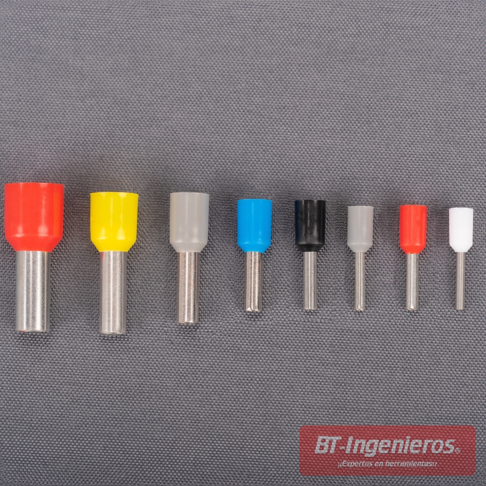 Surtido con 1200 terminales tubulares para cables | Ø  0.8 - 4.4 mm.