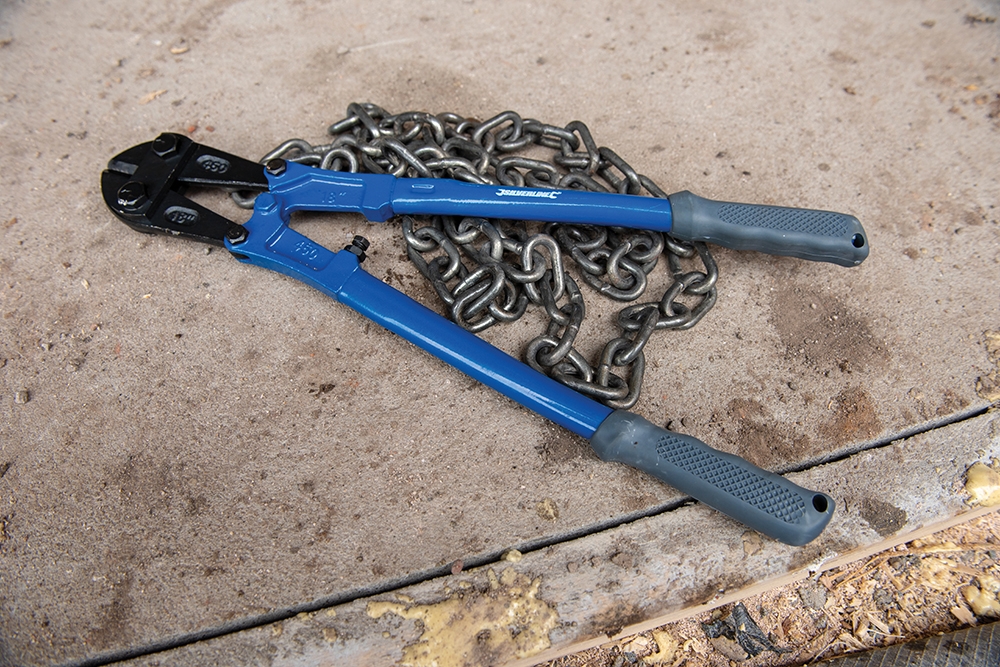 Cizallas cortavarillas para metal, cadenas y ferralla