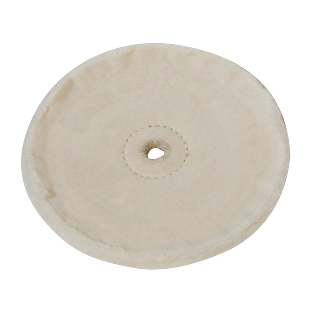 Disco pulidor de algodón para amoladora / pulidora de banco. Ø 150 Mm