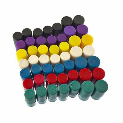 Juego de 49 tapones y cubiertas para mangueras. Ø3 - 12.5 mm.