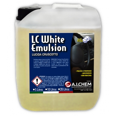 Protector y Abrillantador para Salpicaderos. White Emulsion 5L