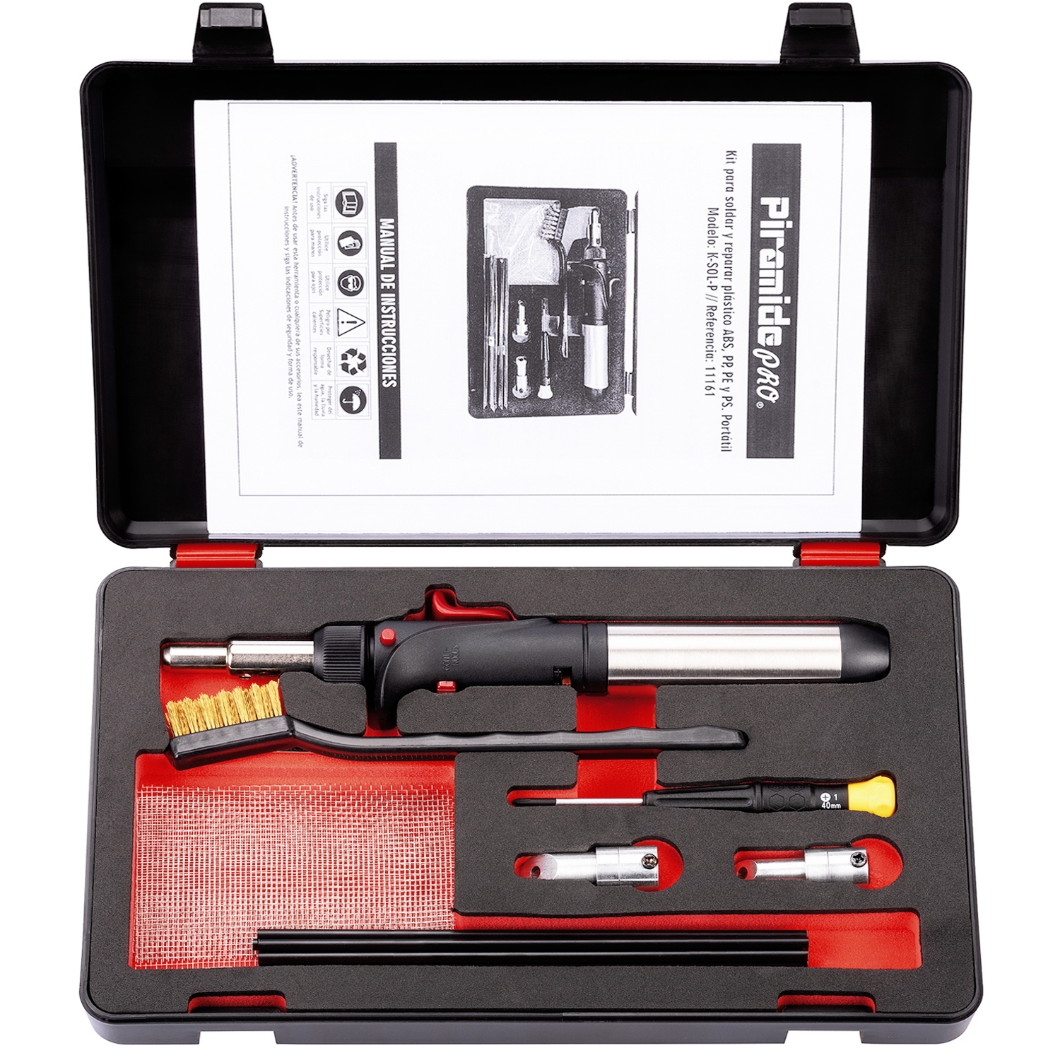 Kit de Reparación de Plásticos ABS/PE/PP/PS - Completo y Eficiente 🚗