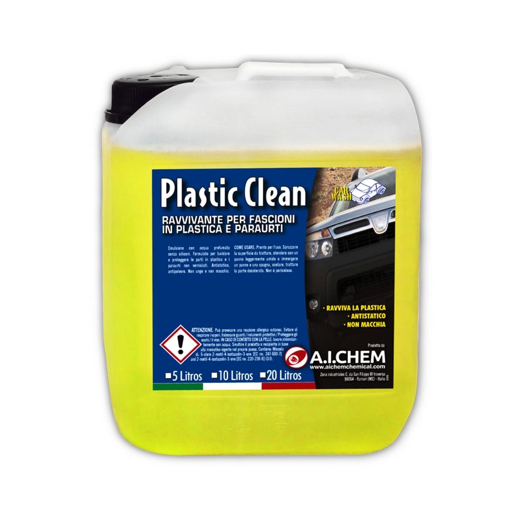 Reavivante para parachoques Plastic Clean - 5 Litros