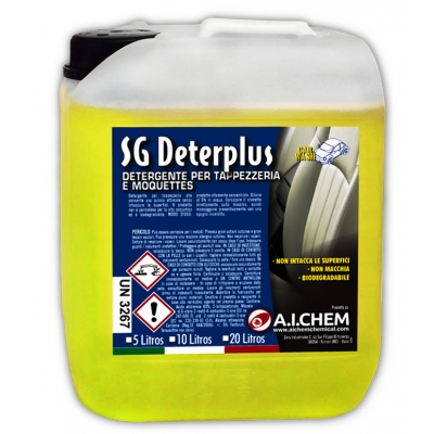 Detergente para lavado de tapicería y moquetas Deterplus - 5 Litros