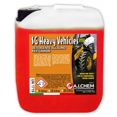 Detergente para vehículo industrial SG HEAVY VEHICLES - 5 Litros