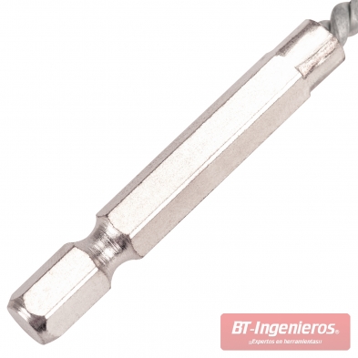 Vástago de cambio rápido de 1/4"