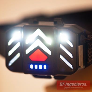 LED indicadores de posicionamiento.