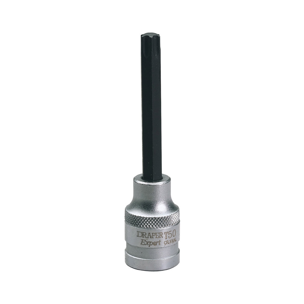 Punta Torx 50 con vaso de 1/2" Extralarga 100 mm - Draper Expert