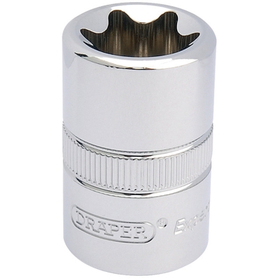 Llave de vaso Torx hembra E20 | Acero Cr-V 1/2"