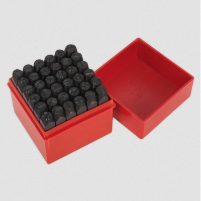 Juego de letras y números para troquelar 8 mm | 36 Piezas