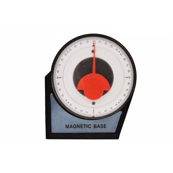 Inclinómetro análogico con base magnética