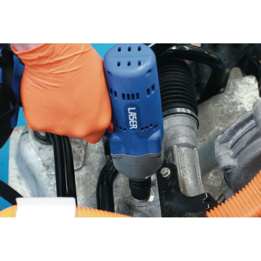Acero Cr-Mo de alta resistencia, adecuado para uso con herramientas de impacto.