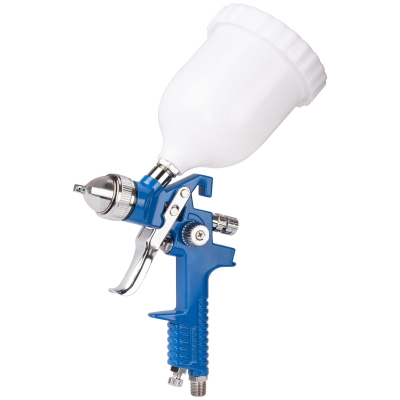 Pistola de gravedad para pintura HVLP - Depósito 600 ml. | Boquilla 1.4 mm.