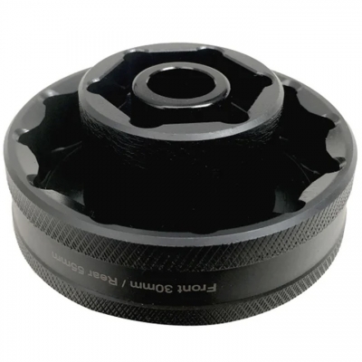 Llave de Aluminio para Tuercas de Rueda Ducati (55 mm 12pt + 30 mm 6pt) Piramide PRO®