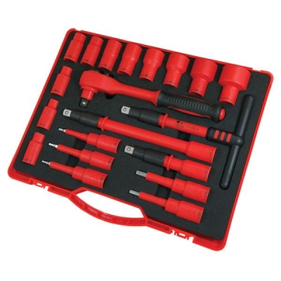 Set de Llaves de Vaso Aislados 1/2" VDE - 1000V Reacondicionado