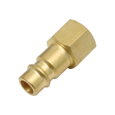 Conector neumatico de 1/4" con rosca hembra. 2 pz