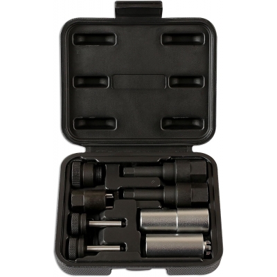 Maletín de reparación profesional para inyectores diésel common rail.