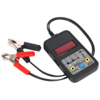 Tester digital para baterías y alternadores 12V | Sealey BT102