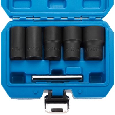 Extractor de Tuercas de Rueda 6 Piezas con Tecnología Avanzada Grip 'n' Twist