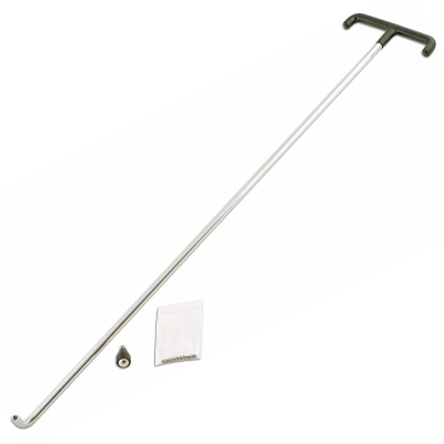 Power-Tec 92369 Barra con rótula para reparaciónde abolladuras sin pintar (PDR)