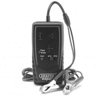 Comprobador de relés 12V Draper Expert.