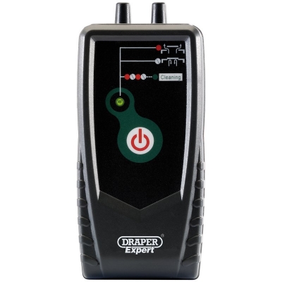 Comprobador y activador de válvulas EGR Draper Expert, tester profesional para diagnosis y limpieza de EGR en automoción.