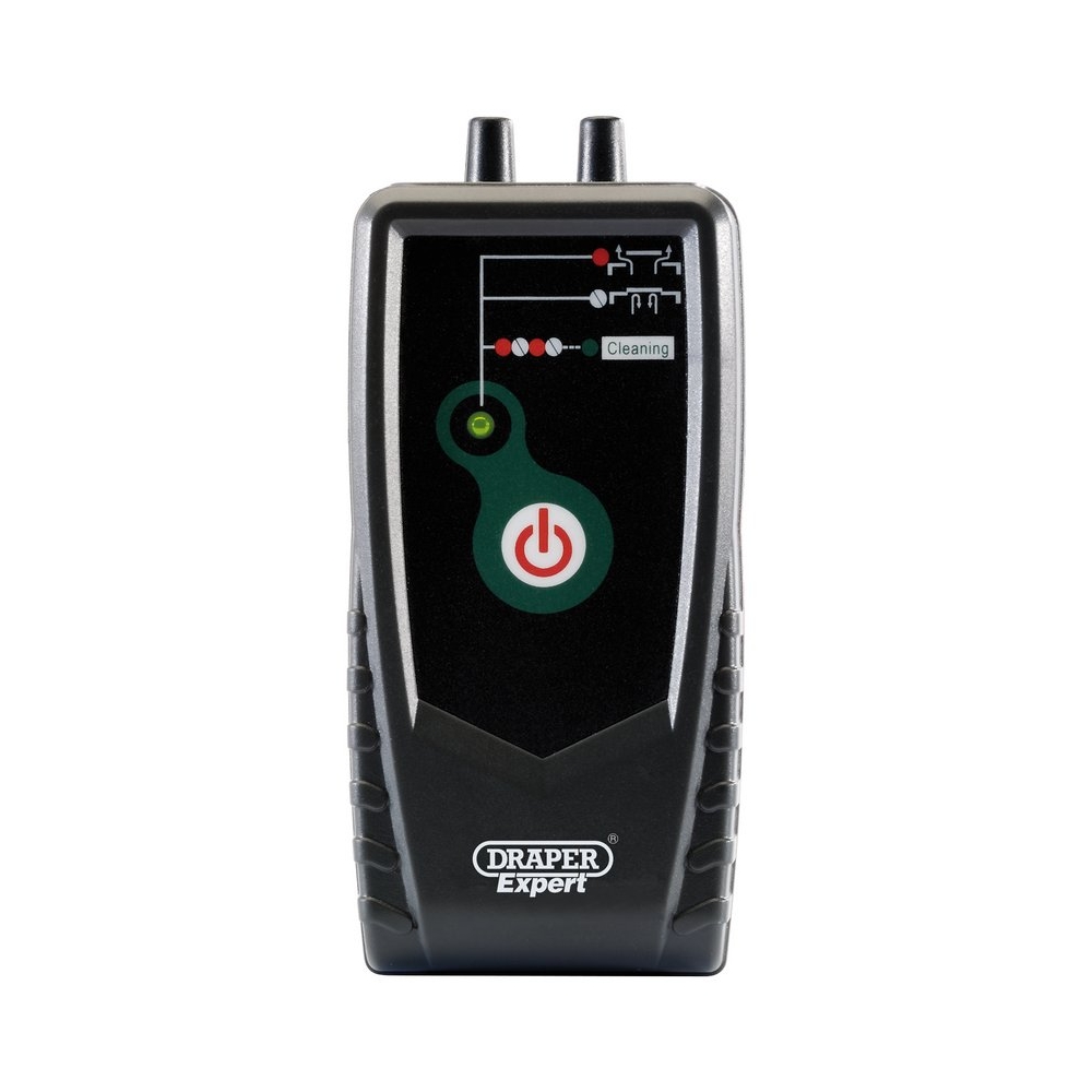 Comprobador y activador de válvulas EGR Draper Expert, tester profesional para diagnosis y limpieza de EGR en automoción.